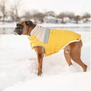 NWT GF PET Elasto-fit Camplife Dog Puffer XL